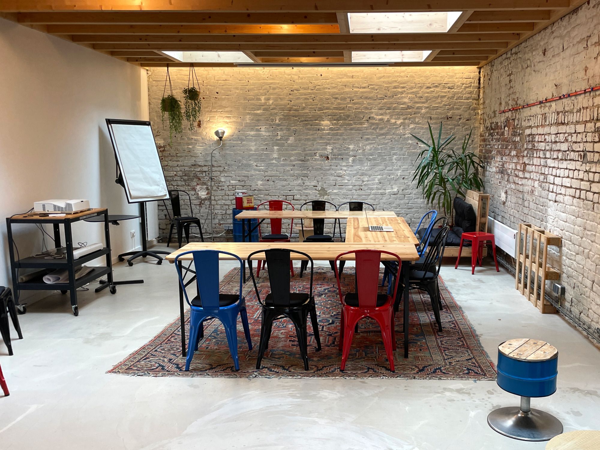 Configuration réunion — 20 personnes